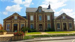 L\'école et l\'ancienne mairie - Bretteville-du-Grand-Caux